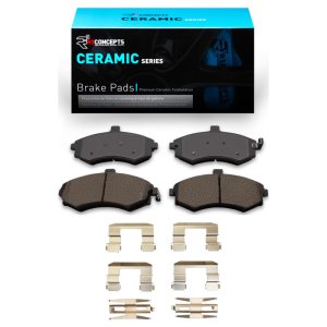 Hyundai Elantra Brake Pads - Front - R1 Concepts - Ceramic - `02-`05